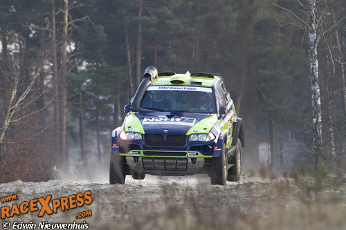 Rene Kuipers in de BMW X3 cc